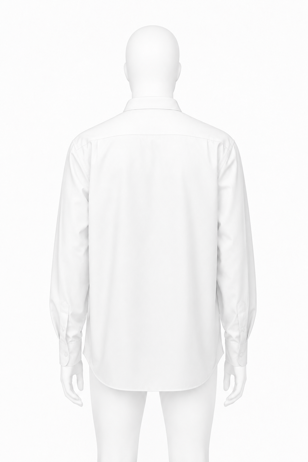 LONG SLEEVE SHIRT GLACIER WHITE 001
