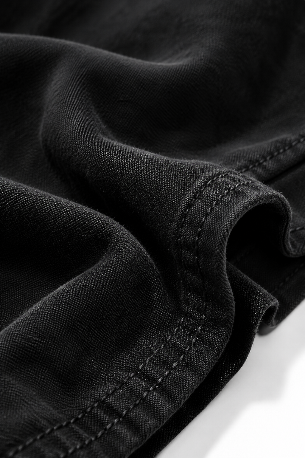 A. Manso adjustable straight-leg cotton pants in black