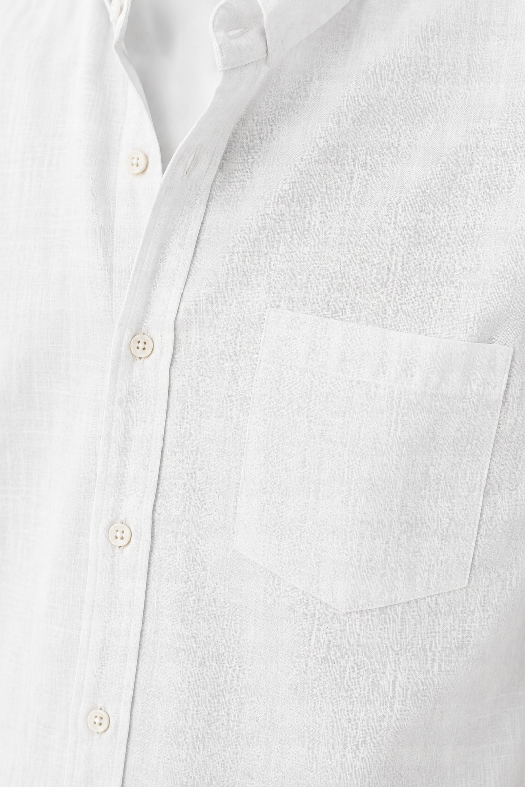 A. Manso black lightweight stand-collar shirt
