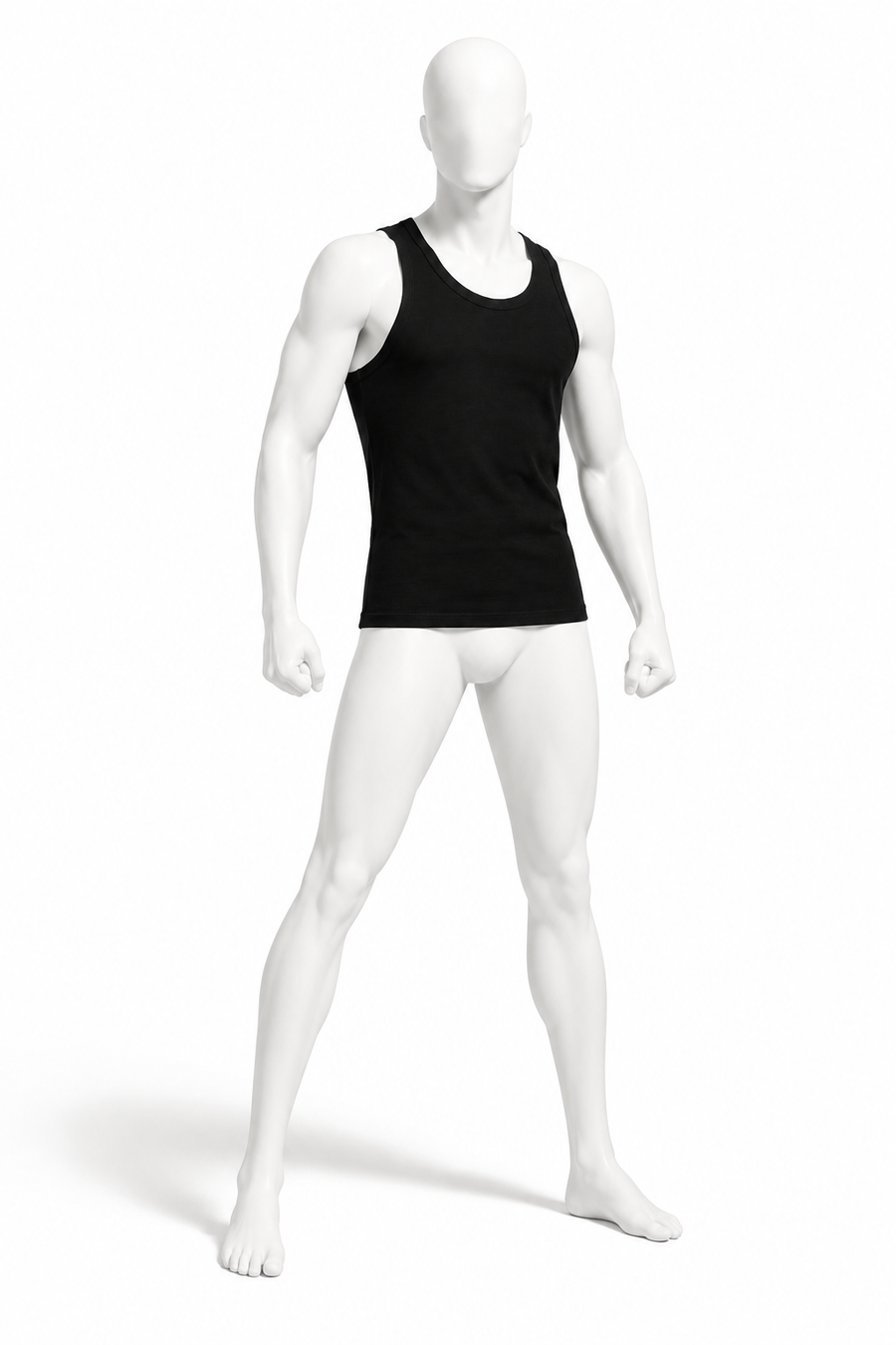 RIBBED TANK 001