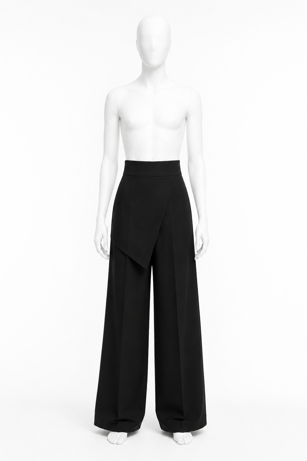 WRAP TROUSERS 000 — original mannequin product image