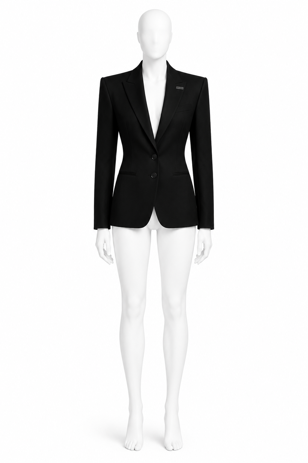 STRUCTURED WAIST BLAZER 000 — original mannequin product image