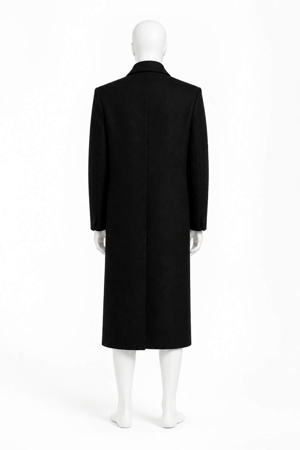 DOUBLE-BREASTED OVERCOAT 000 — original mannequin product image