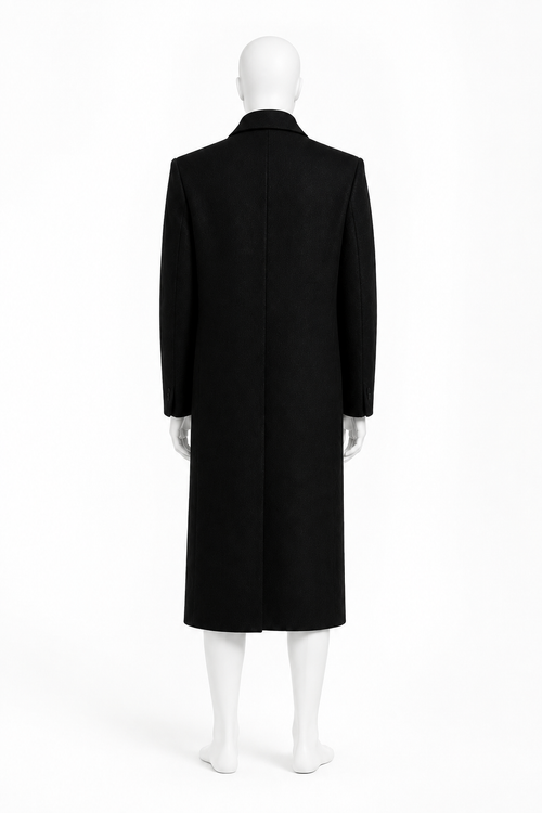 DOUBLE-BREASTED OVERCOAT 000 — original mannequin product image