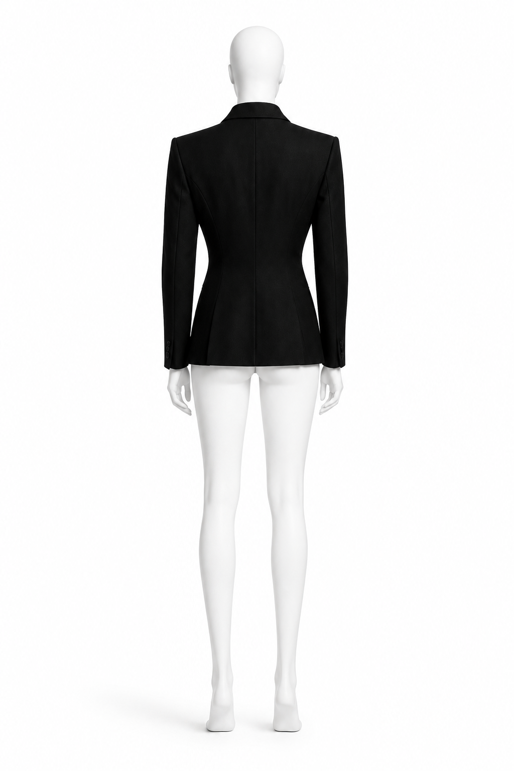 STRUCTURED WAIST BLAZER 000 — original mannequin product image