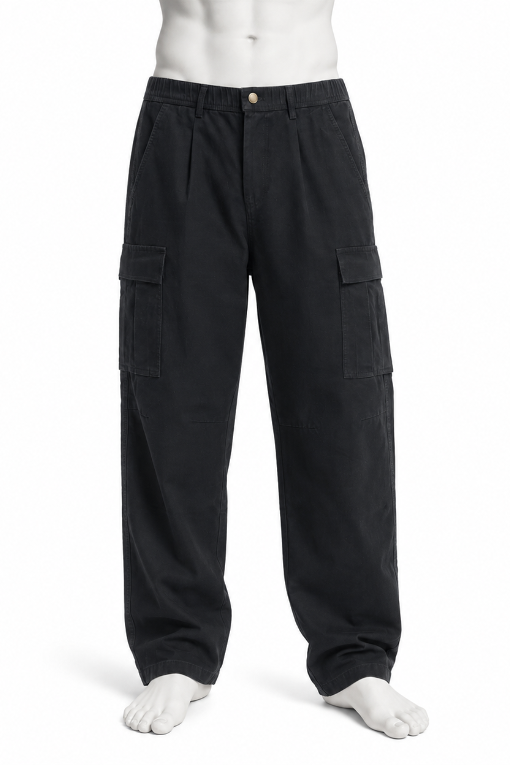 ELASTIC CARGO PANTS 001