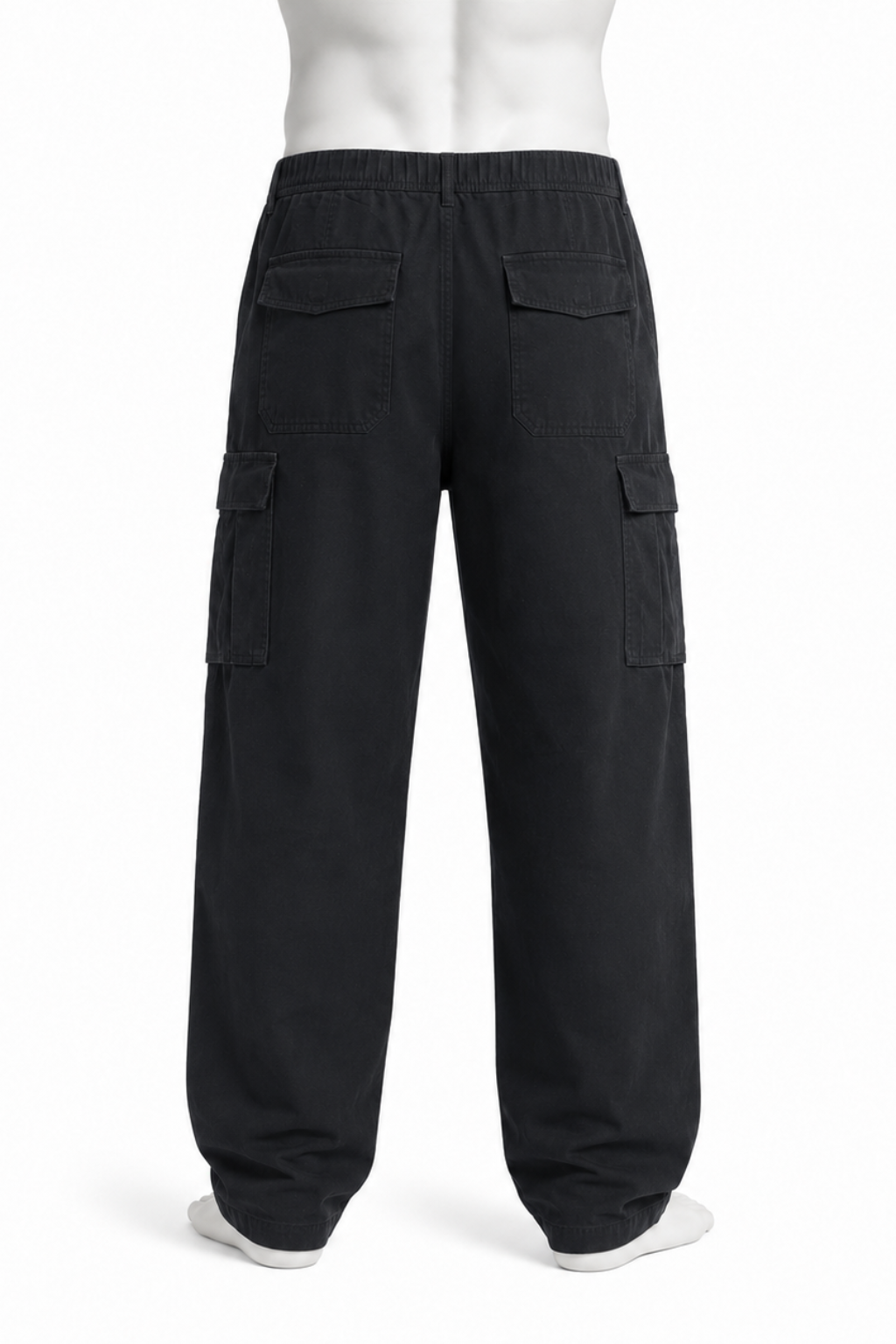 ELASTIC CARGO PANTS 001