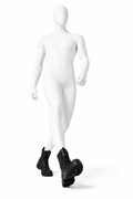 CHUNKY UTILITY BOOT 001 on a masculine white mannequin in a low-angle walking pose