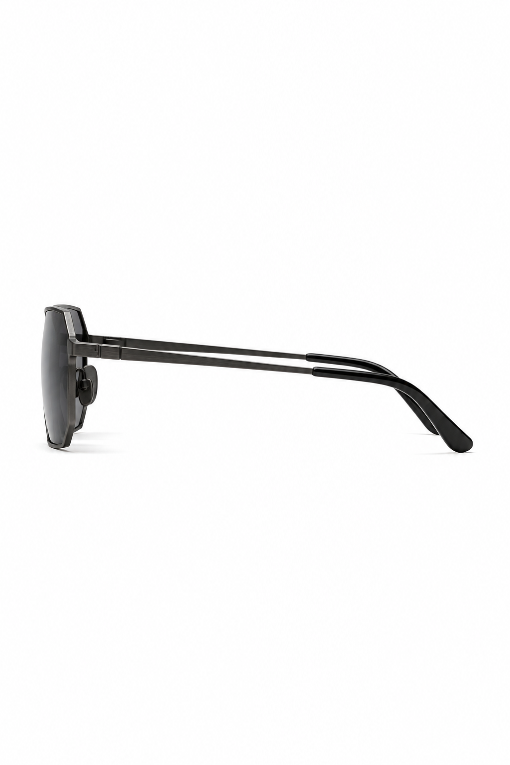 METAL FRAME SUNGLASSES 000 — side profile product view