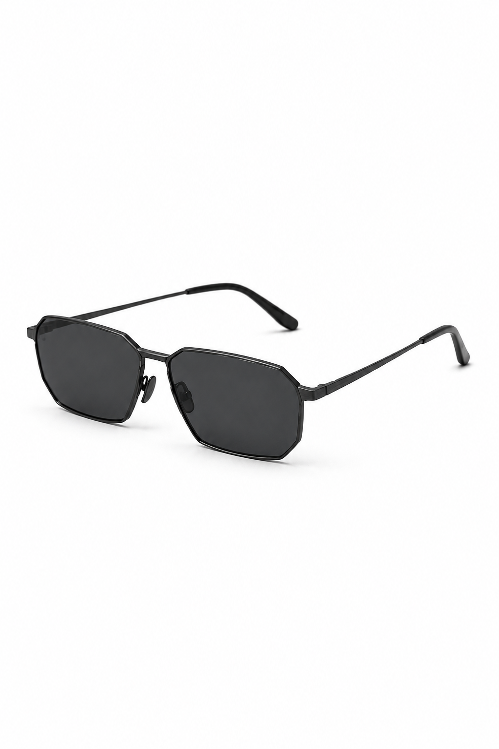 METAL FRAME SUNGLASSES 000 — three-quarter product view